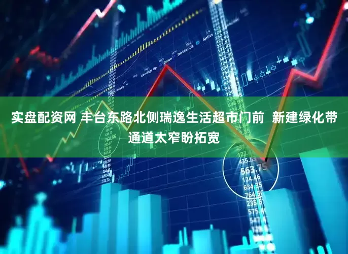 实盘配资网 丰台东路北侧瑞逸生活超市门前  新建绿化带通道太窄盼拓宽