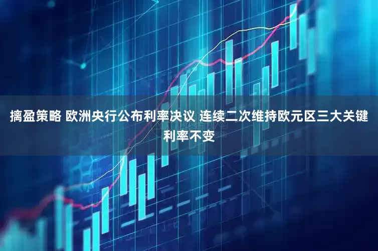 摛盈策略 欧洲央行公布利率决议 连续二次维持欧元区三大关键利率不变